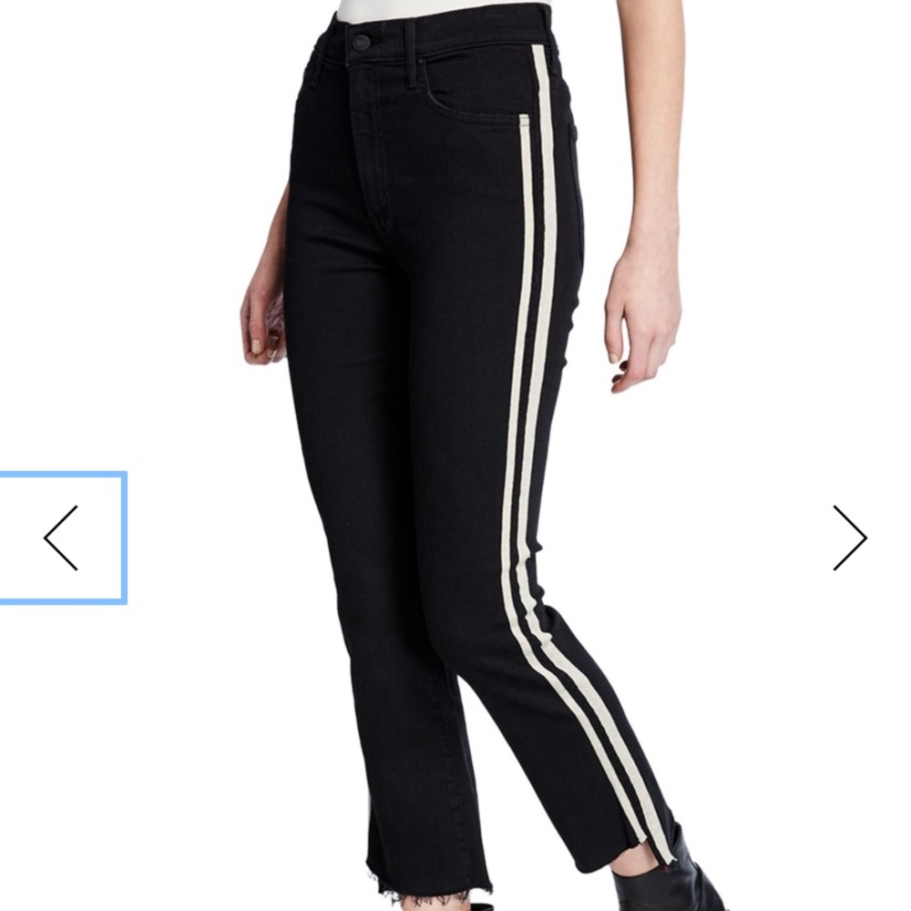 MOTHER Insider Crop Step Fray “Guilty Racer”